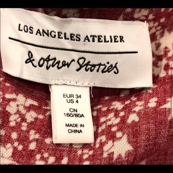 & OTHER STORIES STARS & MOON 🌙 BUTTON DOWN DRESS - Picture 8 of 8